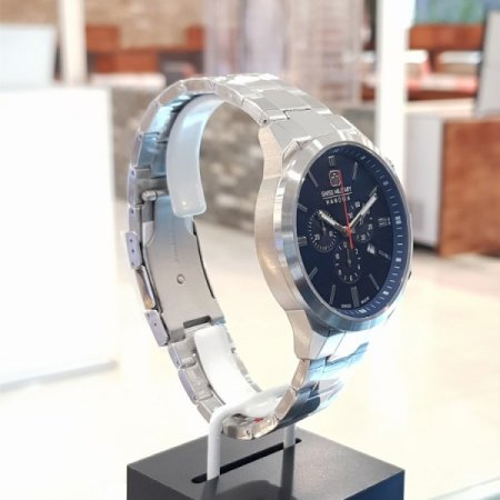 스위스밀리터리 남성 메탈시계