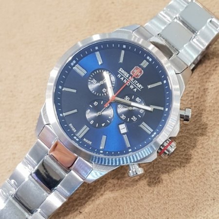 스위스밀리터리 남성 메탈시계