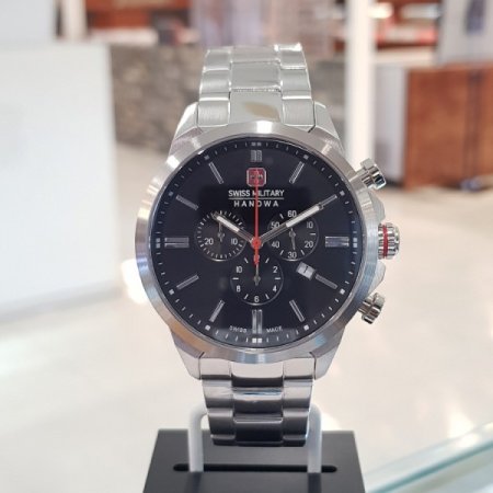 스위스밀리터리 남성 메탈시계