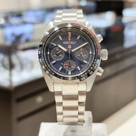 세이코 솔라 크로노그래프 남성메탈시계