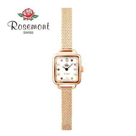 우림로즈몽 탄생석 여성시계