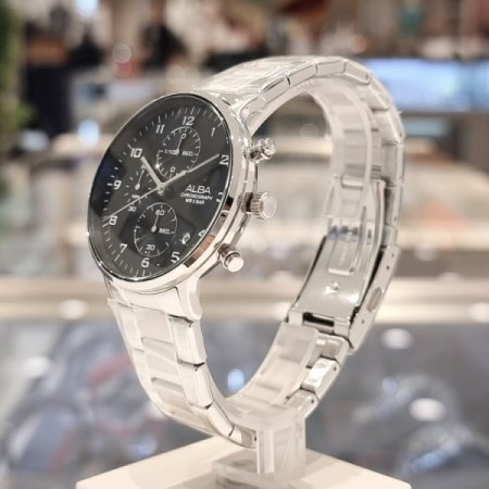 세이코알바 메탈밴드 남성시계