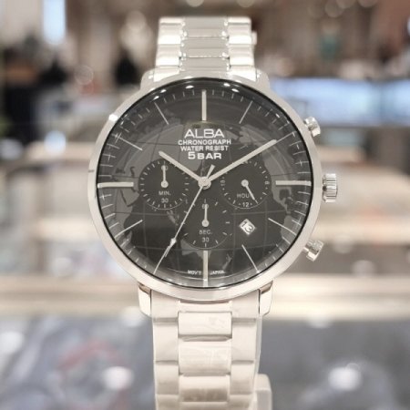 세이코알바 메탈밴드 남성시계