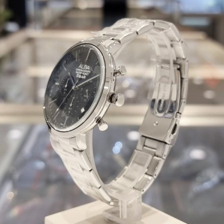 세이코알바 메탈밴드 남성시계