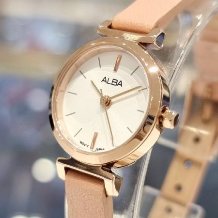 세이코알바 가죽밴드 여성시계