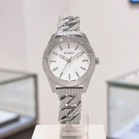 실버 세레나 메탈 여성시계