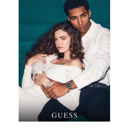 실버 헤드라인 메탈 남성시계