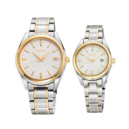 클래식 쿼츠 메탈 커플시계