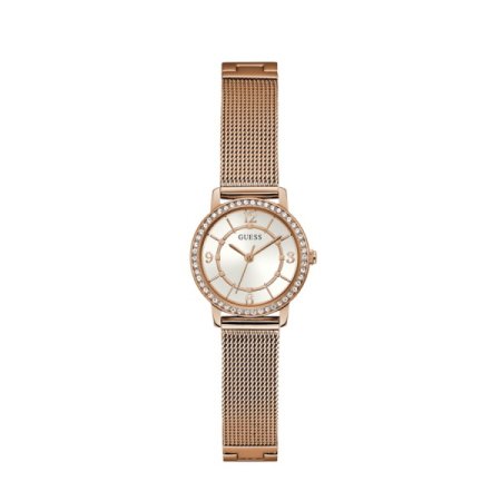 로즈골드 크리스털 멜로디 여성시계