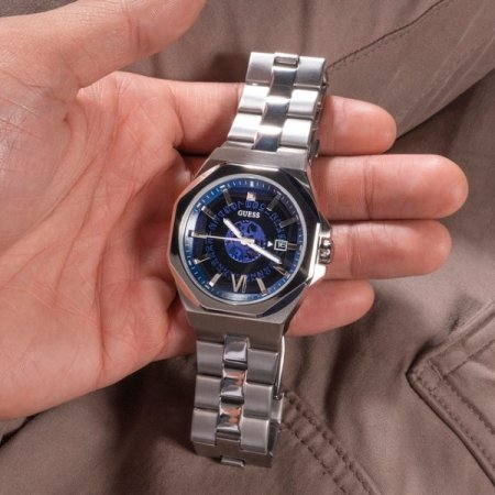 실버 엠페럴 메탈 남성시계