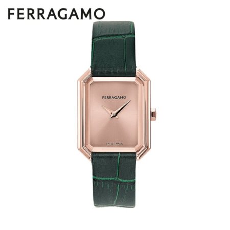 크리스탈 사각 여성시계