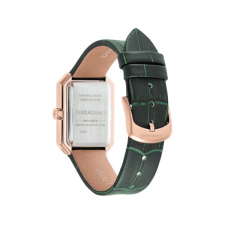 크리스탈 사각 여성시계