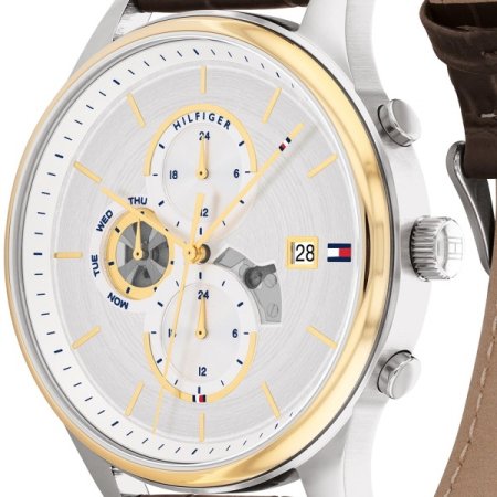 웨스턴 라이더 가죽밴드 남성시계