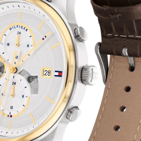 웨스턴 라이더 가죽밴드 남성시계