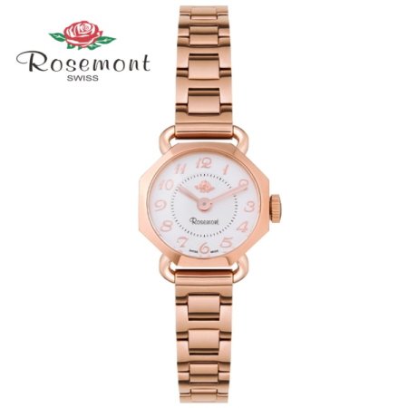 앤티크 터치 로즈 메탈 여성시계