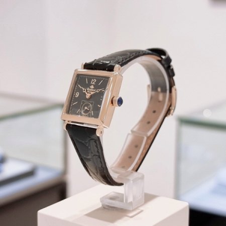 노스텔지아 가죽밴드 여성시계