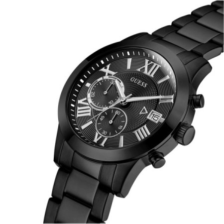 아틀라스 블랙 메탈 남성시계