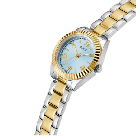 세이코 골드 블루 미니 루나 여성시계