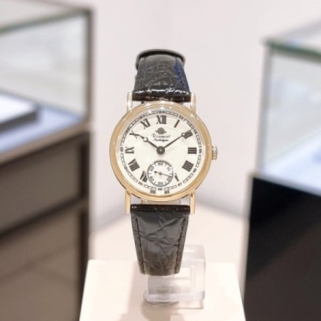 노스텔지아 가죽밴드 여성시계