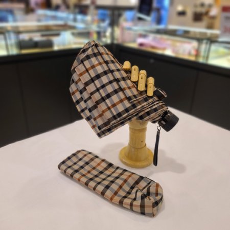 3단 수동 우산 닥스체크1