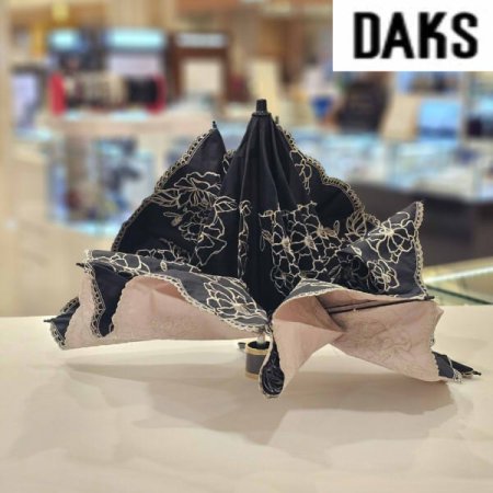 프리미엄 3단 수동 자수 양산