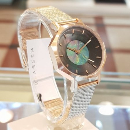 클라쎄14 여성시계가죽밴드SET