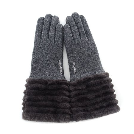 LQ 모W 층층이 퍼 장갑