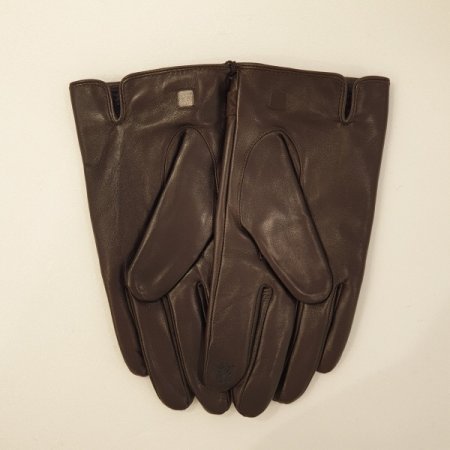 남 손목 불박 패치 가죽 장갑