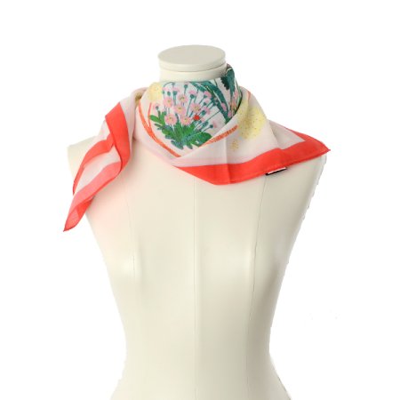 라비아플라워가든 사각 스카프