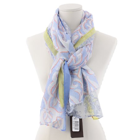 라인페이즐리 스카프