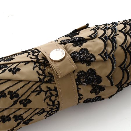 수초꽃자수코팅 양산