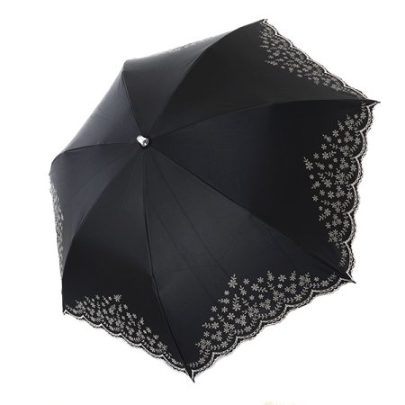 꽃자수실크코팅 양산 3종