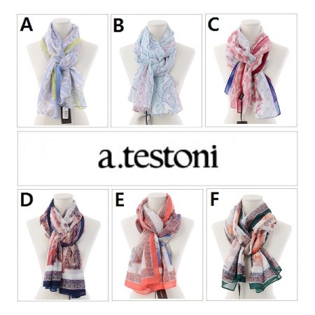 아테스토니 스카프 6종 택1