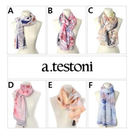 아테스토니 스카프 6종 택1