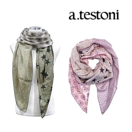 멜란지 빅스타 정사각 스카프 2종