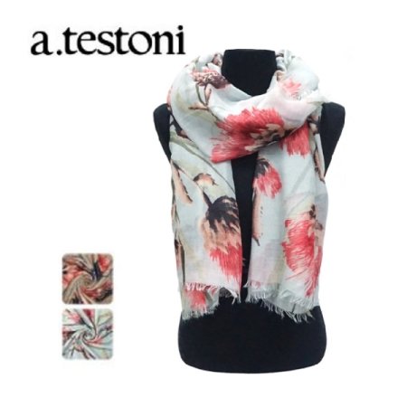 플라워 드로잉 스카프 2종