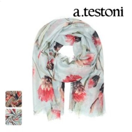 플라워 드로잉 스카프 2종