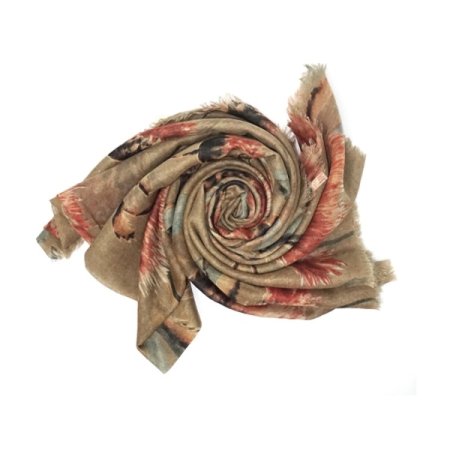 플라워 드로잉 스카프 2종