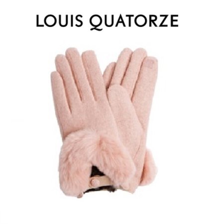 모 W 컬러 퍼 장갑 4종