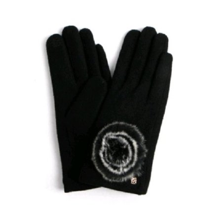 모 W 로즈 방울 퍼 장갑 4종