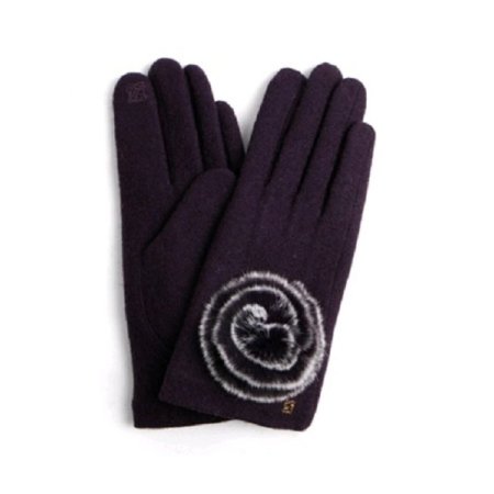 모 W 로즈 방울 퍼 장갑 4종