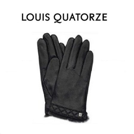 스티치 퀼팅 여 가죽 장갑 3종