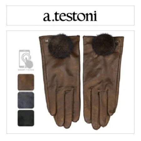 빅 밍크 여 가죽 장갑 3종