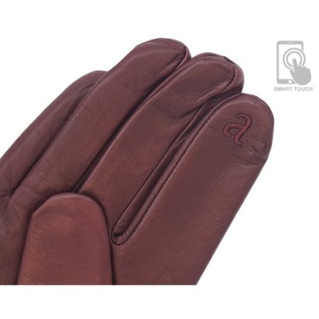 뒷트임 단추 포인트 남 가죽 장갑 8