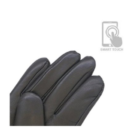 사이드 스냅 똑딱이 남 가죽 장갑 2