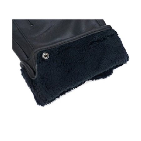 사이드 스냅 똑딱이 남 가죽 장갑 2