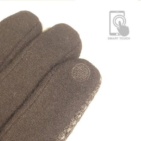 모 N 가죽 띠 로고 남 장갑