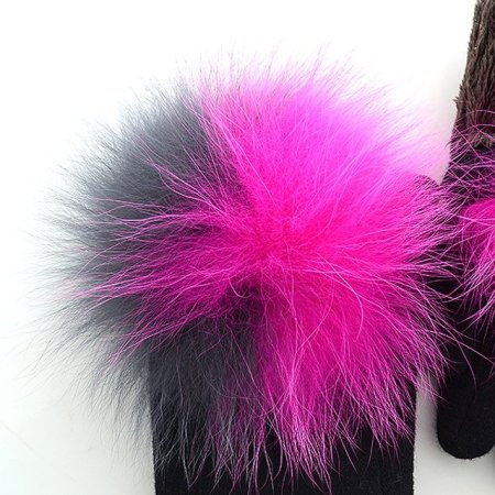 모 W 방울 퍼 여 장갑 3종