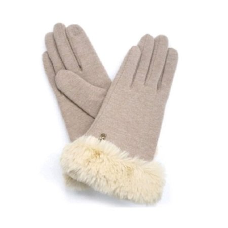 폴리 W 일자 에코 퍼 여 장갑