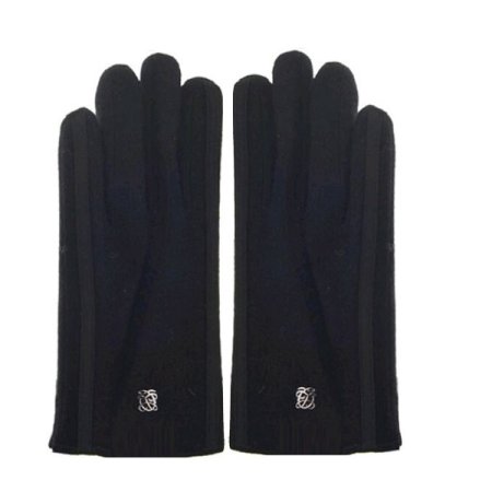 커플 모U 샤무드 옆 두줄 장갑